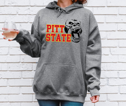 Pitt State Gorillas Red/Yellow