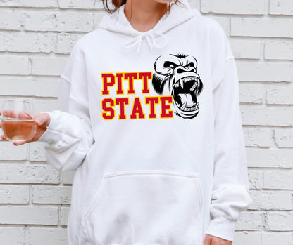 Pitt State Gorillas Red/Yellow