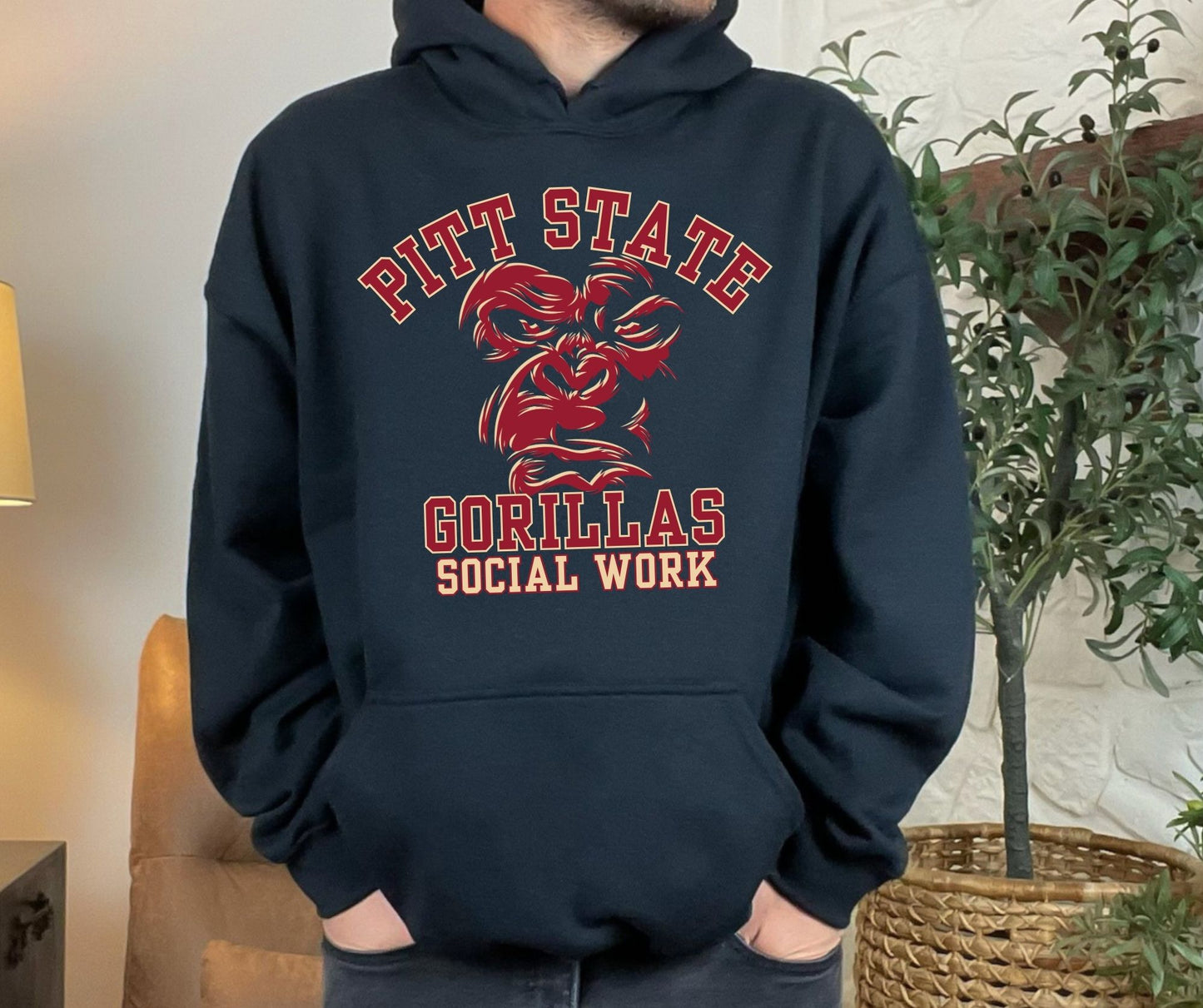 Pitt State Gorillas Social Work Maroon