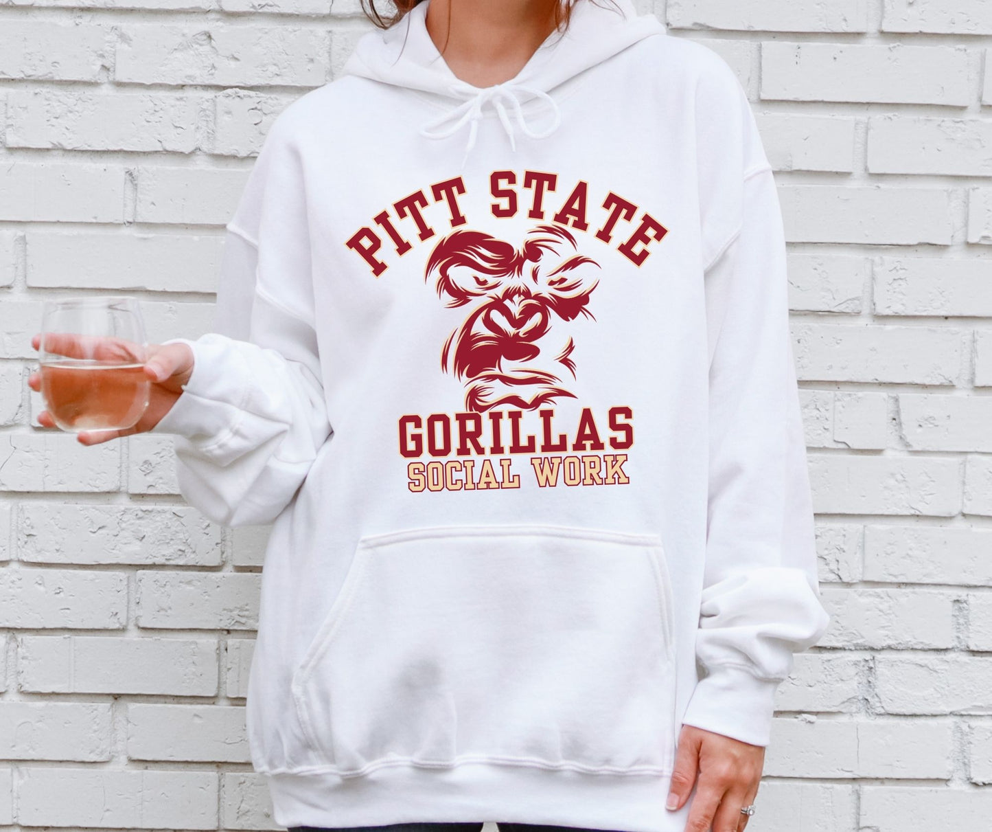 Pitt State Gorillas Social Work Maroon