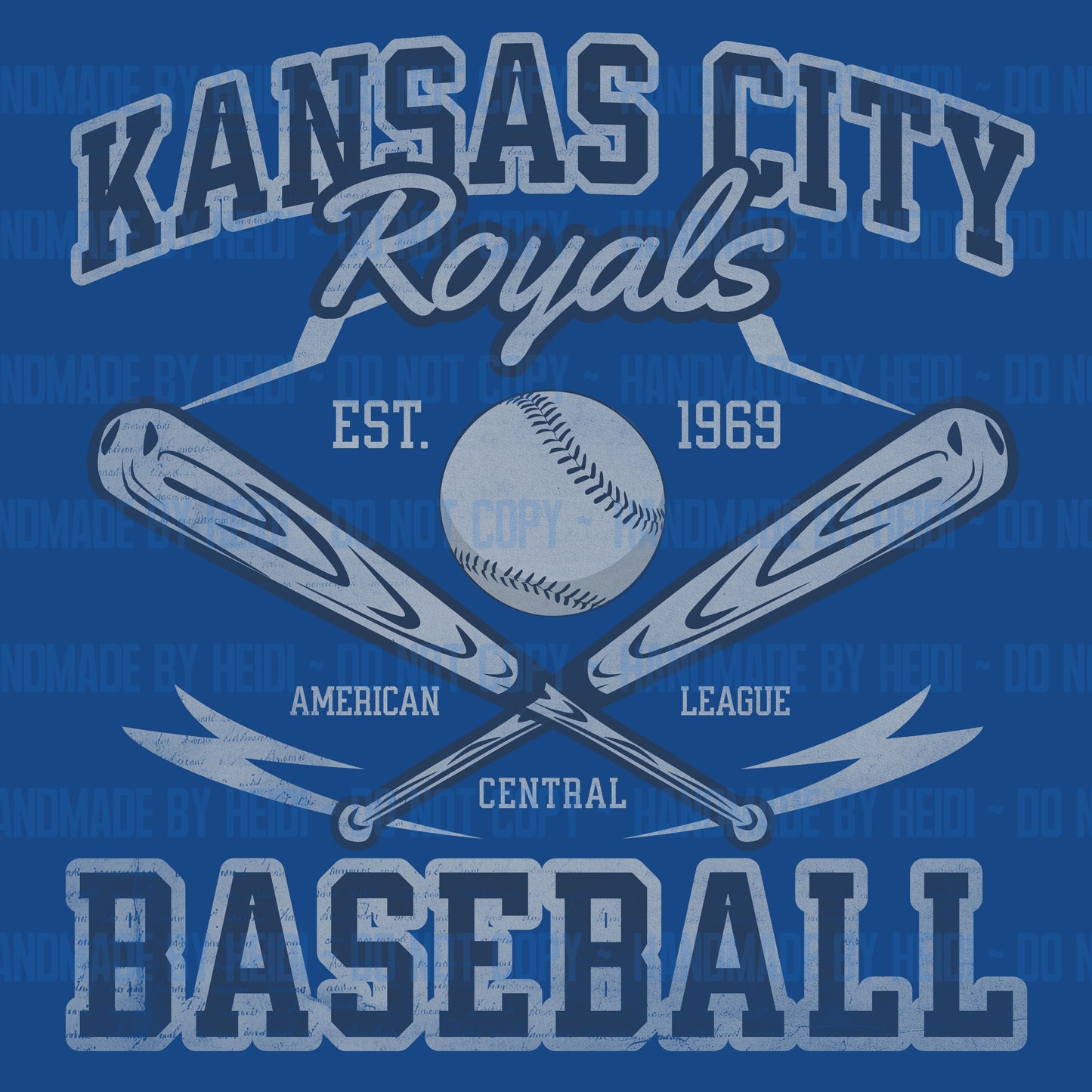 Vintage Kansas City Baseball Bats- Digital Download